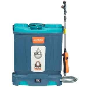 Neptune Silver Pro-14 Plus 18 Litre 12V 14Ah Knapsack Battery Sprayer with 3 Way Lance & 5 Nozzles