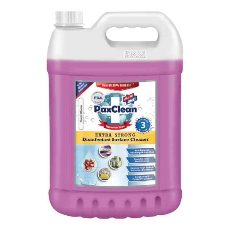 Paxclean All In One 5L Floral Bloom Extra Strong Disinfectant Surface Cleaner