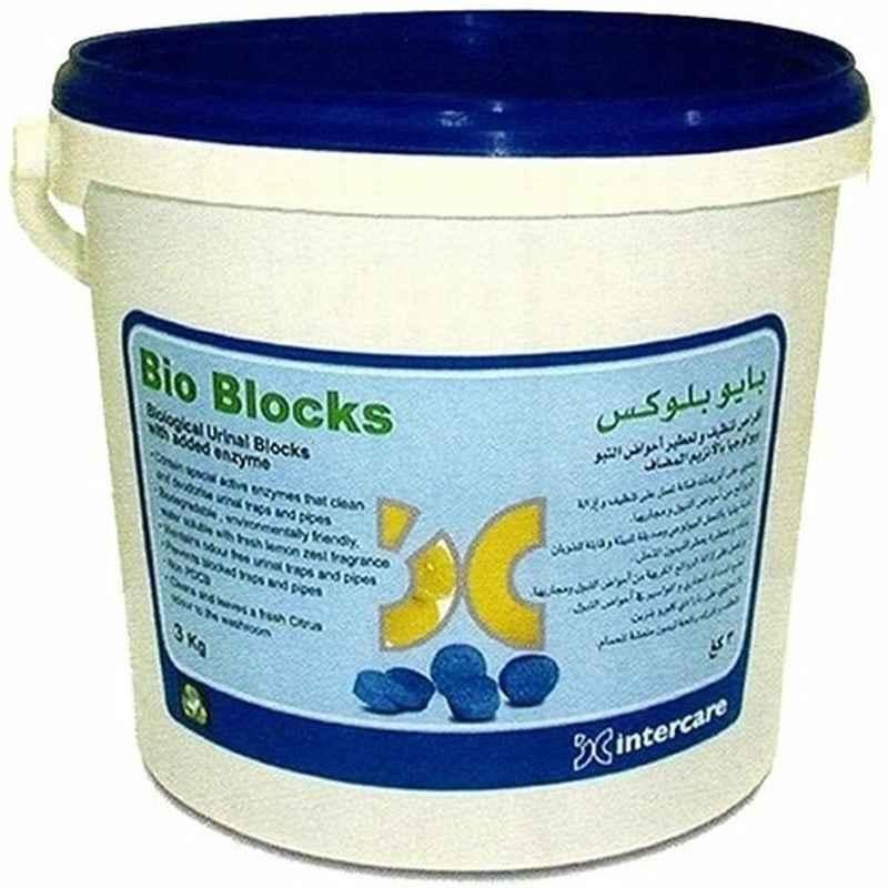Intercare Biological Urinal Block, Citrus, 3 Kg/Pack