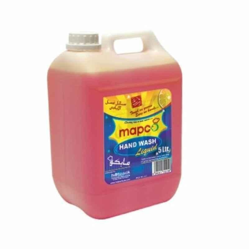 Hotpack Mapco Handwash Liquid Cleaner, HWL, 5 L, PK4