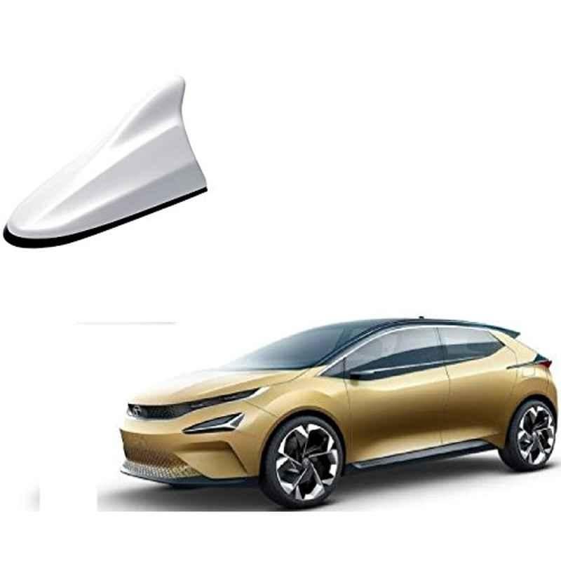 Kozdiko White Shark Fin Signal Receiver Antenna for Tata 45X