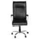High Living Saturn Leatherette High Back Black Office Chair