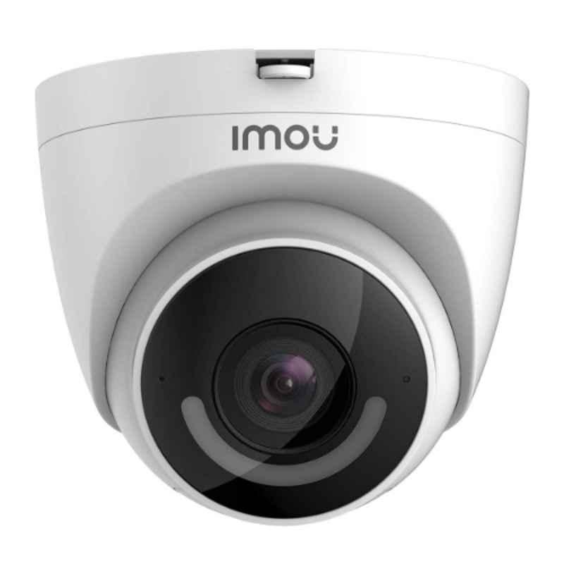 Imou IPC-T26EP 2MP IP67 1080P Full HD Outdoor Dome Security Camera with Alexa & Google Assistant, 2-Way Audio, Human Detection, Night Vision & Up to 256GB SD Card Support, Turret