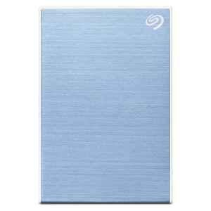 Seagate 1TB USB 3.0 Slim Portable Backup Plus Light Blue External Hard Disk Drive for PC, Laptop & Mac, STHN1000402