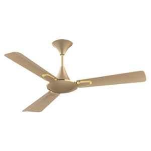 Crompton Aura 2 Prime Antidust 1 Star Rating 74W Golden Ceiling Fan, Sweep: 1200 mm