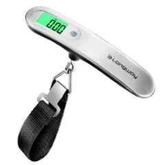 Longway Traveltare 50kg Metal Silver Weighing Scale
