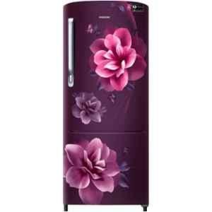 Samsung 223 Litre Camellia Purple Direct Cool Single Door 3 Star Refrigerator, RR24C2723CR/NL