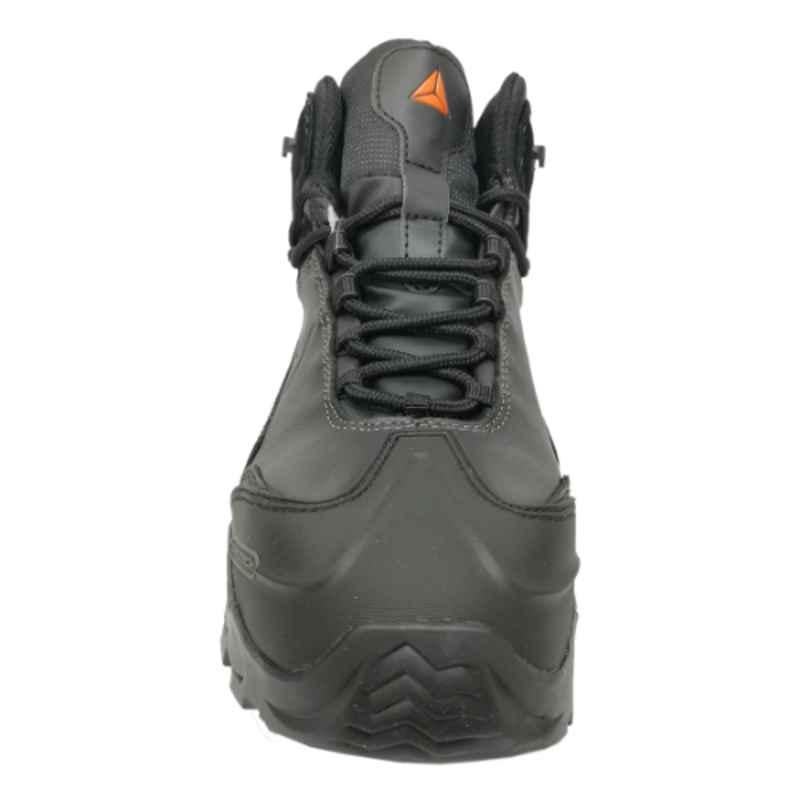Deltaplus VE TW 400 Leather Black Safety Shoes, Size: 43