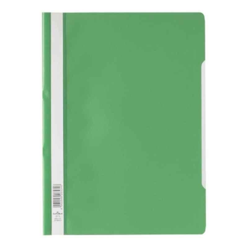 Durable 2573-05 A4 Green Economy Clear View Folder