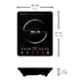 iBELL 2000W Black Induction Cooktop 20Yo with Auto Shut off & Over Heat Protection, IBL 20YO