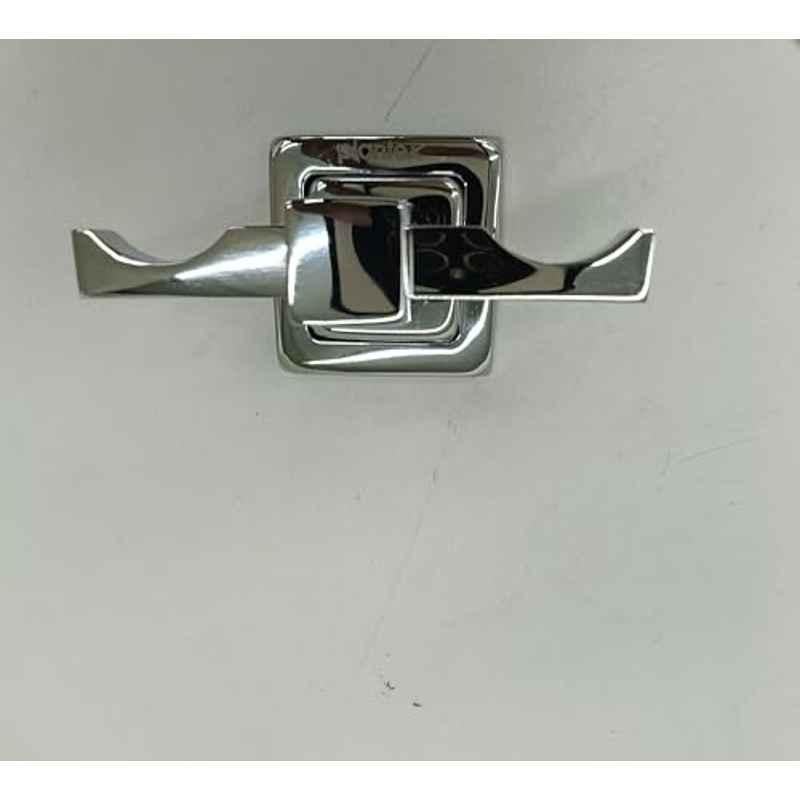 Plantex Robe Hook for Bathroom/304 Grade Stainless Steel Towel Hook/Cloth Hanger/Bathroom Accessories 2105, Chrome
