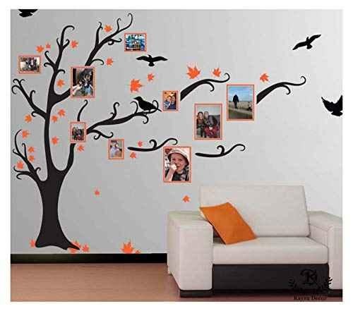 family tree wall stencil