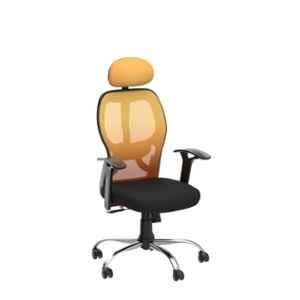 CELLBELL Tauras Lite C100 Mesh High Back Orange Ergonomic Chair