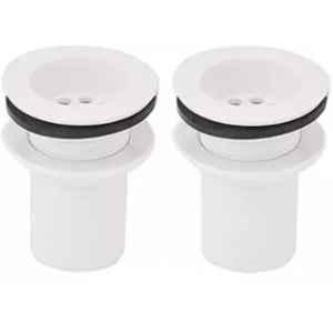 Fastgear PVC Full Thread Waste Coupling (Pack of 2)