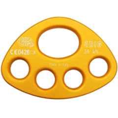 Kong 4RIG 20mm Aluminium Alloy Orange Rigging Plater with 4 Holes, 864O17400KK