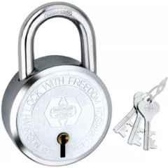 Harrison 40mm Stainless Steel Chrome Plated Finish Padlock with 3 Keys