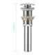 ZAP 9 inch Long Pop Up Waste Coupling with Full Thread Drain Stopper (Pack of 4)