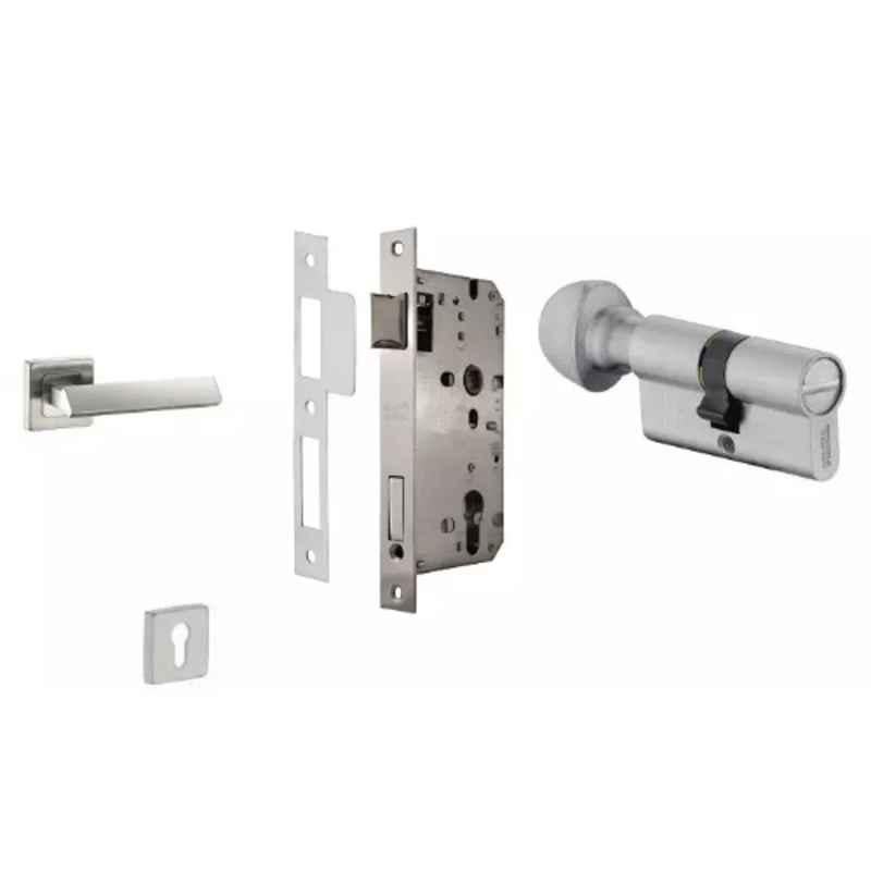 Dorset ML Series Elmo 60mm Stainless Steel Door Handle Lock Set with Coin & Knob