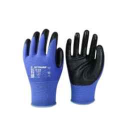Tungsten Safety OCTOGRIP 55g Polyester Liner Blue Safety Gloves with Nitrile Coated Palm, Size: 9 (Pack of 600)