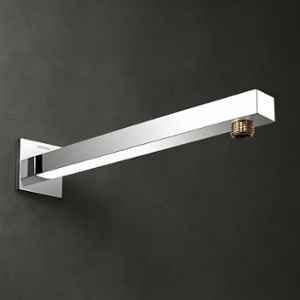 Plantex 21 inch Shower Arm for Overhead Shower/Stainless Steel Shower Pipe/Wall Mount Bathroom Fitting with 1/2 inch Thread (Chrome)