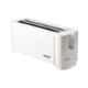 Baltra Crispy+ 1300W Plastic White 4 Slice Auto Pop-Up Toaster, BTT214