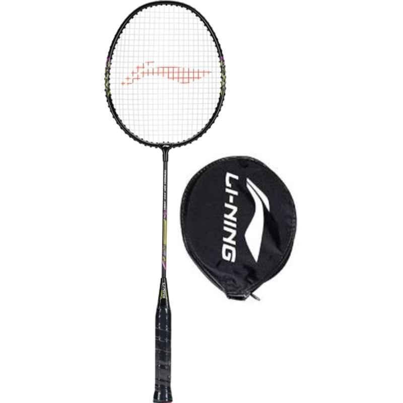 Li-Ning Smash XP-777 Pro 90g Black & Pink Strung Badminton Racquet