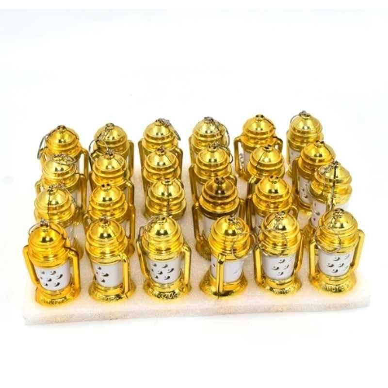 24 Pcs Lantern Shape Decorative LED Lamp Set