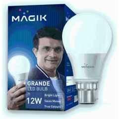 Magik Grande 20W 6500K B22 Cool White LED Bulb (Pack of 6), LUGR020CP4173E6