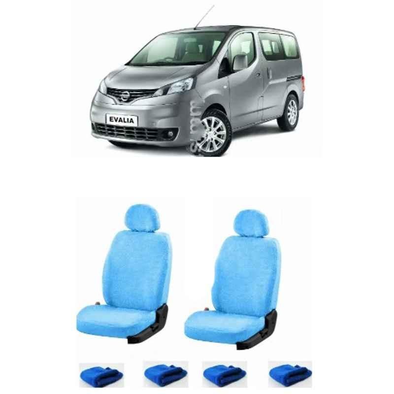 Oscar Sky Blue Aut-Sn-4552 Towel 1 Pcs\\Set Nissan Evalia Car Seat Cover
