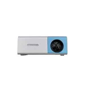 Tonzo LS-202 1500lm Portable Mini LED Projector 720p with Remote (White & Blue)