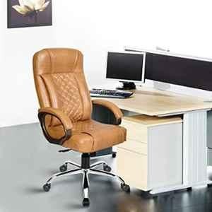 Rose I10 Leatherette Rust High Back Executive Chair