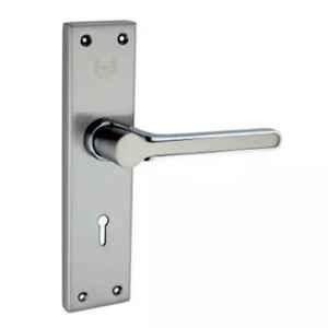 Harrison Ferrari 933617 200mm Stainless Steel CP Matt Finish Mortise Lock Set with Handle