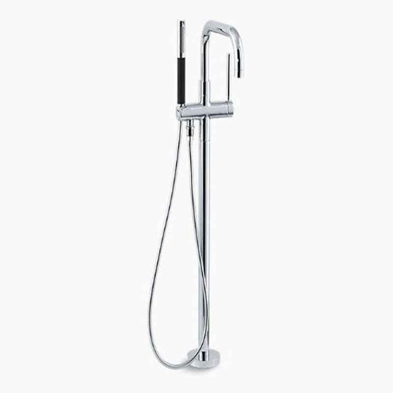 Kohler Purist Premium Chrome Polished Free-Standing Bath Filler, 10129T-C4-CP