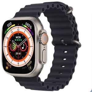 PunnkFunnk Ring 4 T800 Pro Max 49mm Touchscreen Black Smart Watch