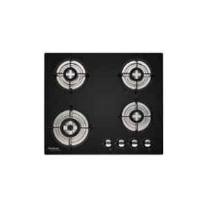 Hindware Sara 4B 4 Burners Auto Ignition Toughened Glass Built in Hob, 516304