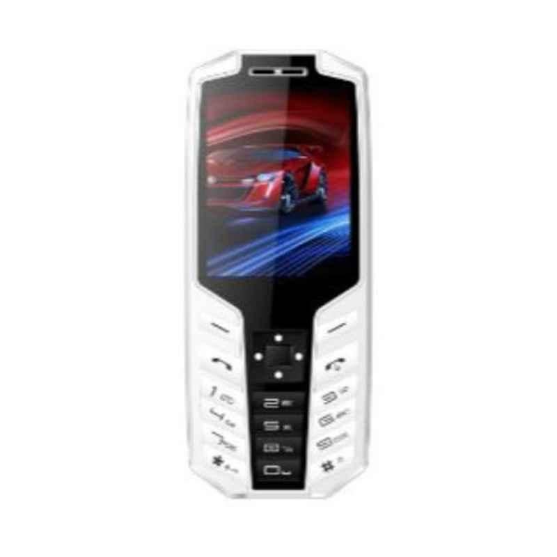I Kall K50 2.8 inch White & Black Big Colour Screen Mobile Phone (Pack of 5)