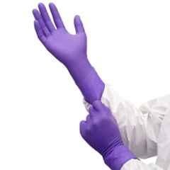 Kimberly-Clark 100Pcs Purple Nitrile Surgical Gloves, 55083, Size: Large