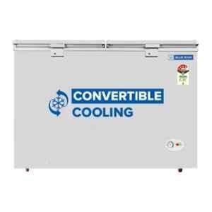Blue Star 360 Liter 4 Star White Double Door Deep Freezer, HT4-N375