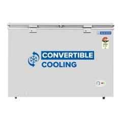 Blue Star 360 Liter 4 Star White Double Door Deep Freezer, HT4-N375