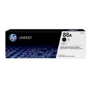 HP 88A Black LaserJet Toner Cartridge, CC388A