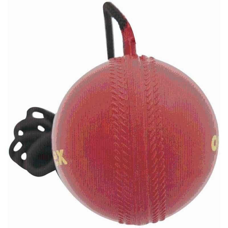 QUIT-X 7.62cm Leather Standard Red Knocking Cricket Training Ball for Practices