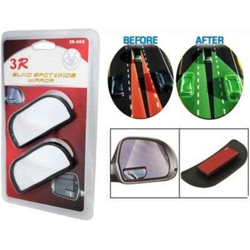 Kozdiko 2 Pcs Wide Angle Rectangular Convex Mirror Set for Fiat Punto