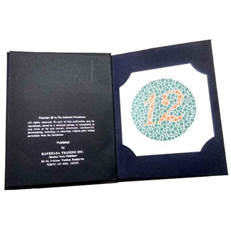 PSW 38 Plates Ishihara Colour Blindness Test Book, PSW004