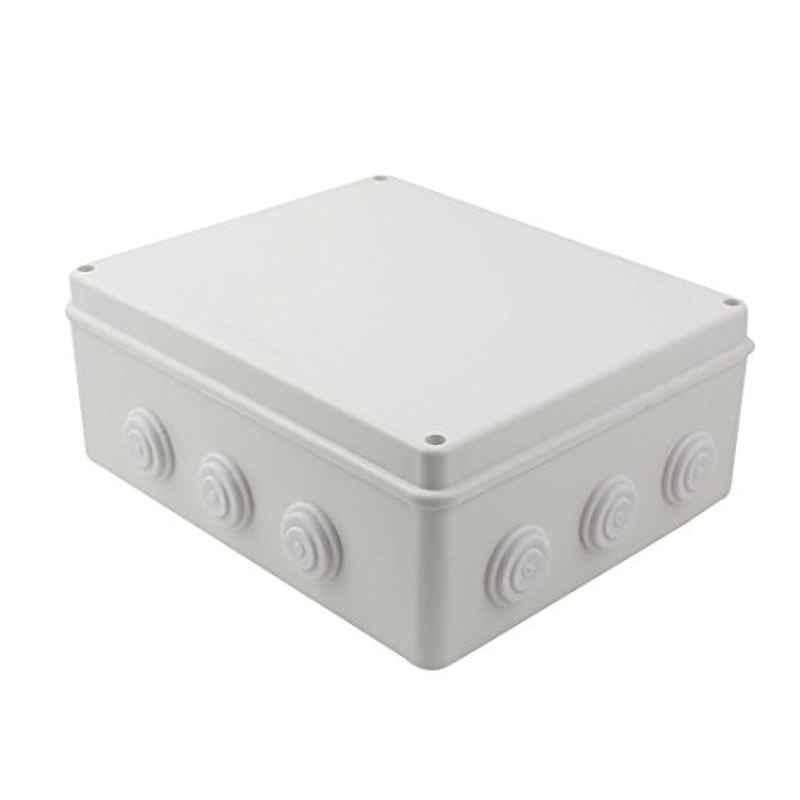 YXQ 300x250x120mm ABS & Rubber White Waterproof Junction Box, LMT0531AA