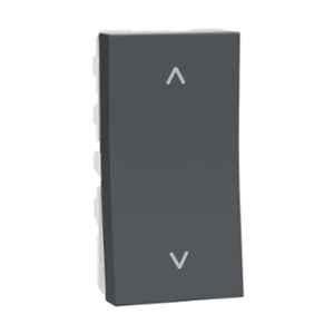 Schneider Electric Miluz Zeta 16A 1 Module Polycarbonate & Polyamide Anthracite Switch, MZSW161M2W_AN