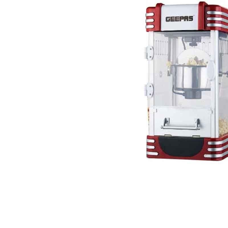 Geepas 310W Stainless steel Traditional Type Popcorn Maker, GPM839