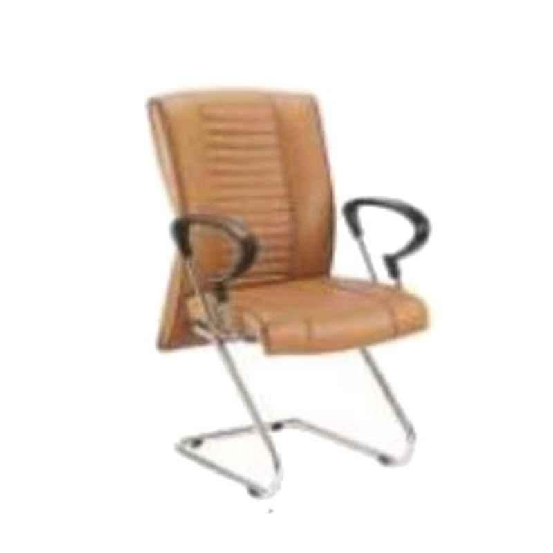 Nice Furniture Stainless Steel Frame & Fine Leatherette Visitor Chair, NF-066