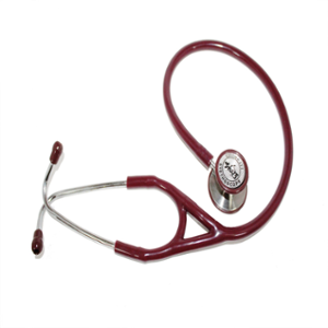 Vkare V-Cardio Red Stainless Steel Master Cardiology Stethoscope, VKB0005