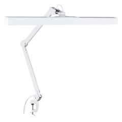 Optike 30W White Industrial Working Lamp with Articulating Arm & Color Temperature Control, KWL9509C