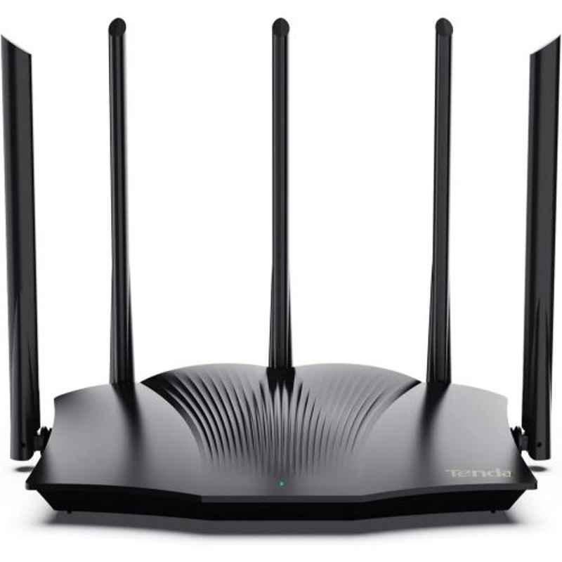 Tenda RX12ProTX12Pro AX3000 5700Mbps Black Dual Band Gigabit Wi-Fi 6 Router
